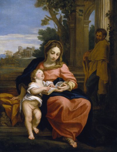 La Sagrada Familia de Carlo Maratta or Maratti