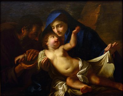 La Sagrada Familia de Carlo Maratta or Maratti