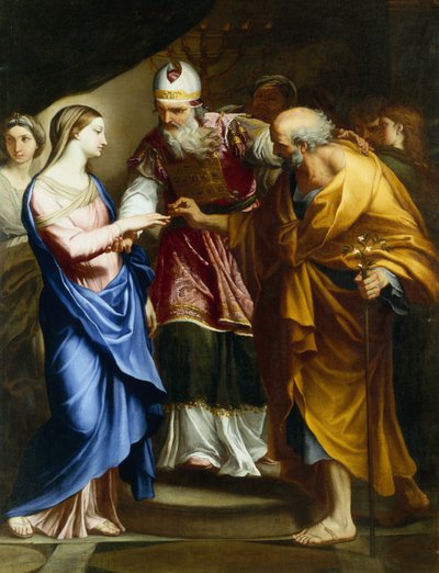 El Matrimonio de la Virgen de Carlo Maratta or Maratti