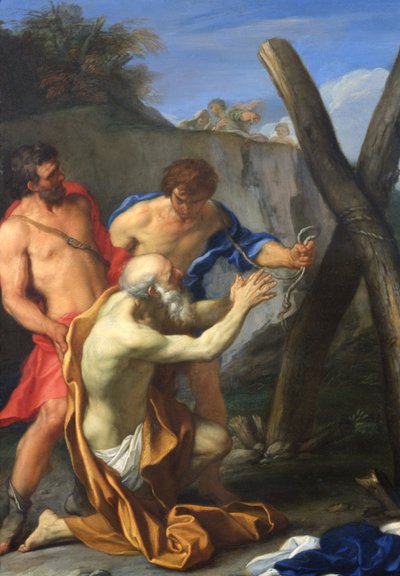 El martirio de San Andrés de Carlo Maratta or Maratti