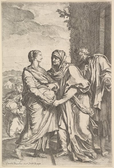 La visitación de Carlo Maratta or Maratti