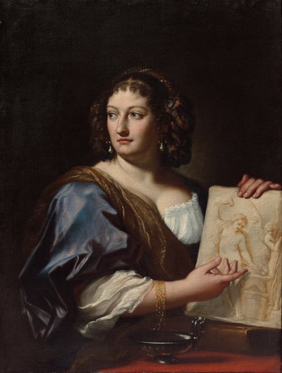 Retrato de Francesca Gommi Maratti, c.1701 de Carlo Maratti