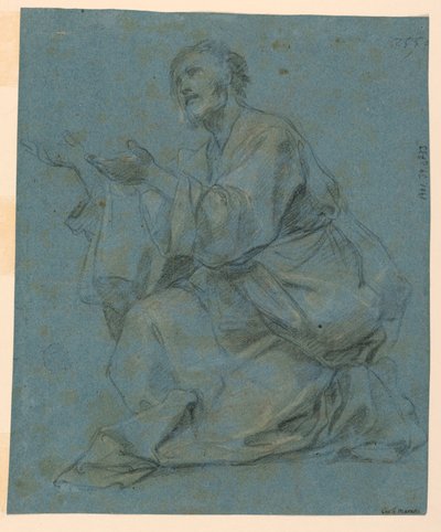 Estudios: Dos hombres sentados de Carlo Maratti