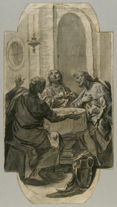 Cena de Emaús de Carlo Maratti