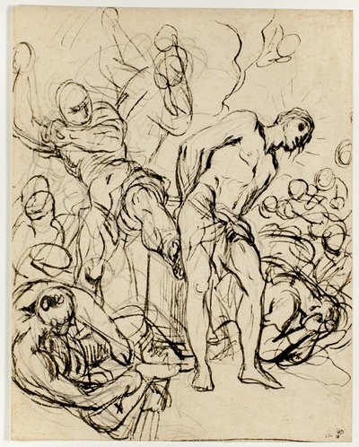 La flagelación de Cristo de Carlo Maratti