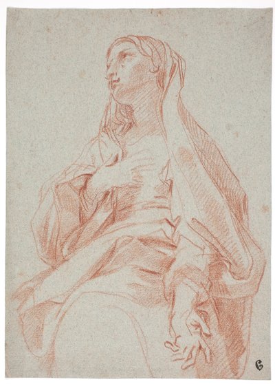 La Madonna haciendo un gesto de intercesión de Carlo Maratti