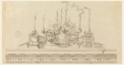 Diseño para la decoración de una ceremonia de Carlo Marchionni