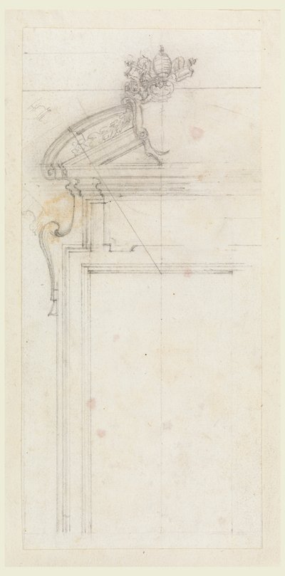 Diseño para un marco de puerta de Carlo Marchionni
