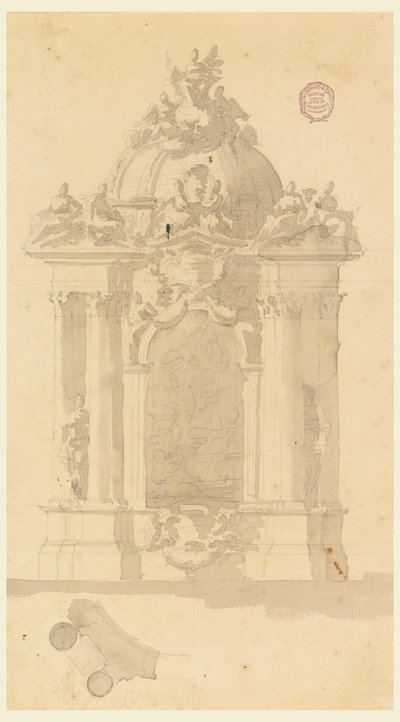 Diseño para un Altar de Carlo Marchionni