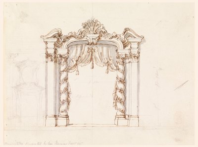 Proyecto para una Entrada de Carlo Marchionni
