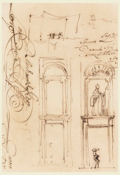 Bocetos y guion de Carlo Marchionni
