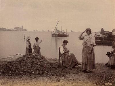 Chioggia, bajo la marina de Carlo Naya