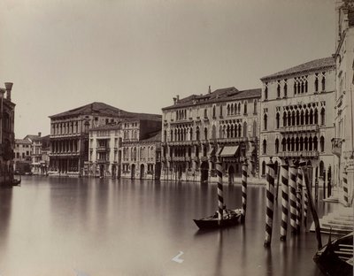 Venecia. El Gran Canal con vista a Ca