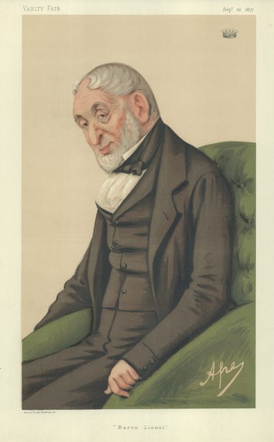 Barón Lionel Nathan de Rothschild de Carlo Pellegrini