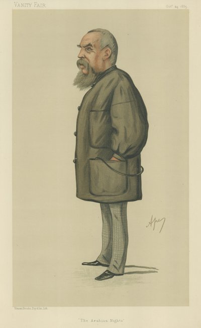 Capitán Sir Richard Francis Burton de Carlo Pellegrini