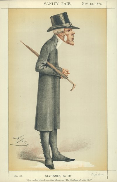 Dr. Jackson, El Obispo de Londres de Carlo Pellegrini