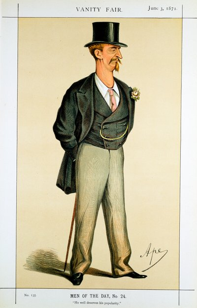 Eyre Massey Shaw, bombero británico, 1871 de Carlo Pellegrini