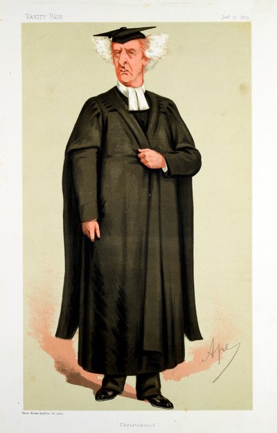 Henry George Liddell, erudito británico de Carlo Pellegrini