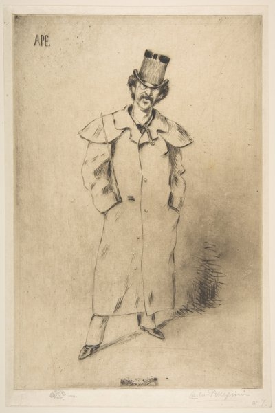 James McNeill Whistler de Carlo Pellegrini
