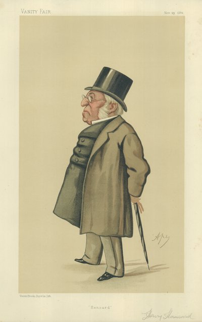 Sr. Henry Hansard de Carlo Pellegrini