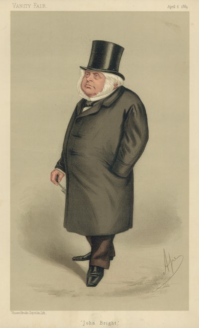 Señor John Bright de Carlo Pellegrini