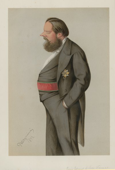 Príncipe Eduardo de Sajonia-Weimar de Carlo Pellegrini