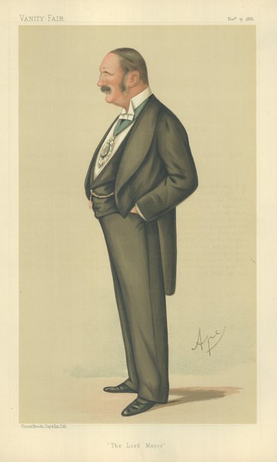 Sir Reginald Hanson, El Muy Honorable Alcalde de Londres de Carlo Pellegrini