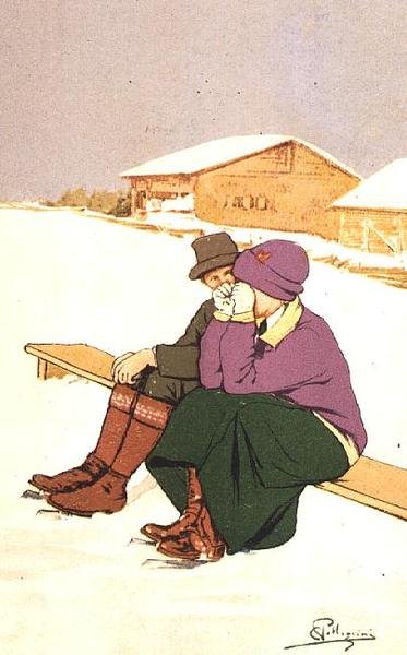El patinador llorón de Carlo Pellegrini