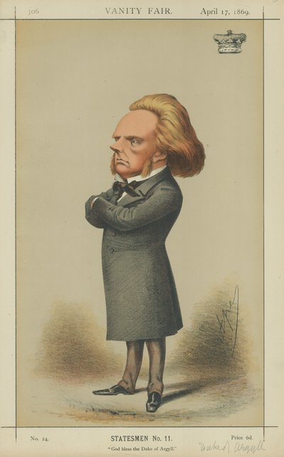 El Duque de Argyll de Carlo Pellegrini