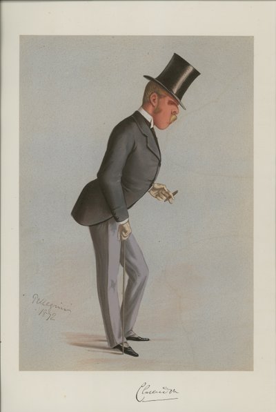 El Conde de Clarendon de Carlo Pellegrini
