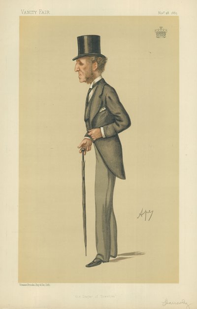 El Conde de Harrowby de Carlo Pellegrini