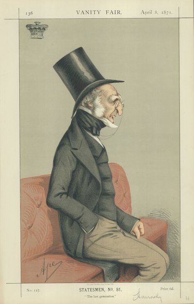 El Conde de Harrowby de Carlo Pellegrini