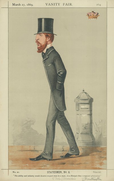 El Marqués de Hartington de Carlo Pellegrini