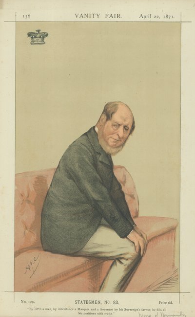 El marqués de Normanby de Carlo Pellegrini