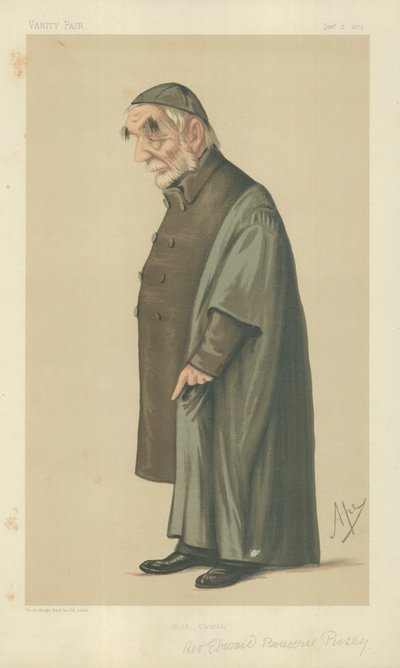El reverendo Edward Bouverie Pusey de Carlo Pellegrini