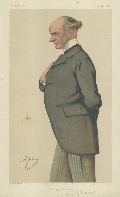 El Muy Honorable David Plunket de Carlo Pellegrini
