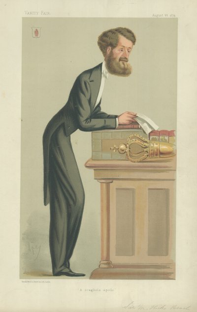 El muy honorable Sir Michael Hicks Beach de Carlo Pellegrini
