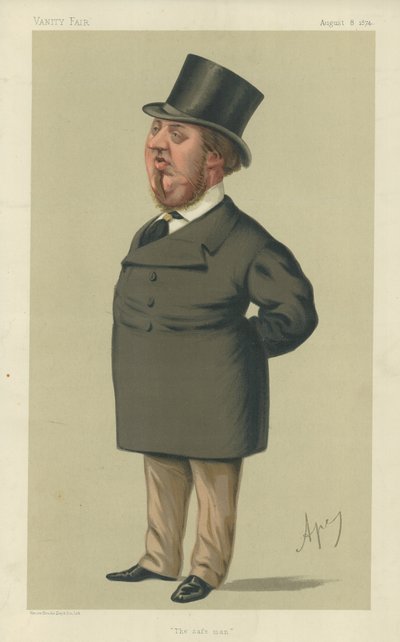 El Muy Honorable George Sclater-Booth de Carlo Pellegrini