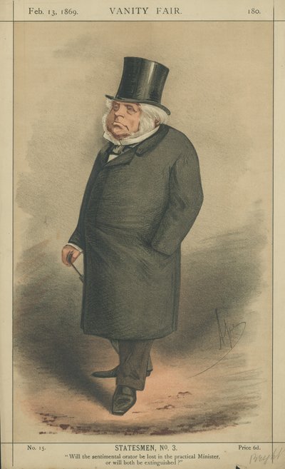 El Muy Honorable John Bright de Carlo Pellegrini