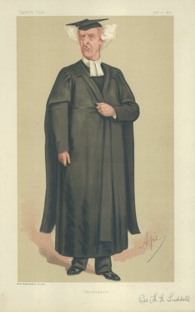 El Muy Reverendo Henry George Liddell de Carlo Pellegrini