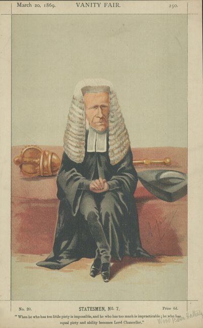 William Page Wood, Barón Hatherley de Carlo Pellegrini