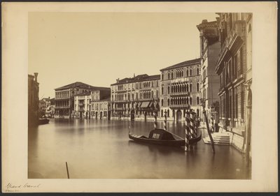 Gran Canal de Palazzo Grimani a S. Polo de Carlo Ponti