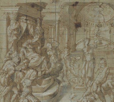El Martirio de Santa Catalina de Alejandría, 1560-70 de Carlo Portelli