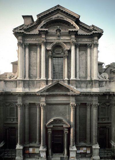 Fachada de la Iglesia de Carlo Rainaldi