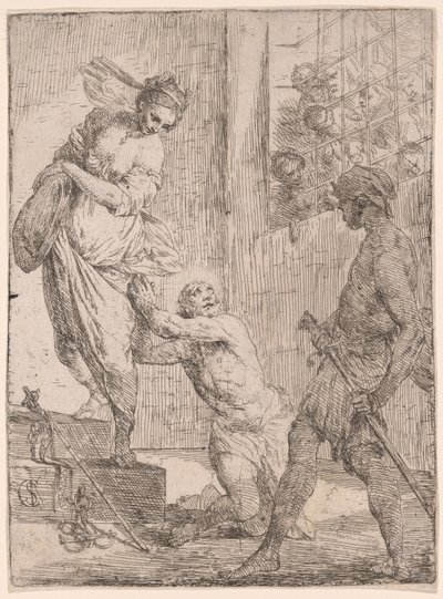 El martirio de San Juan Bautista de Carlo Saraceni