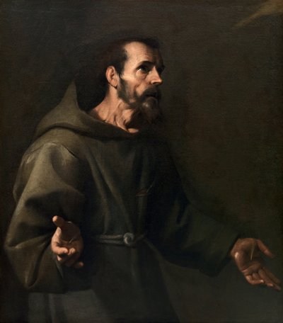 San Francisco recibe los estigmas, ca 1611 de Carlo Sellitto