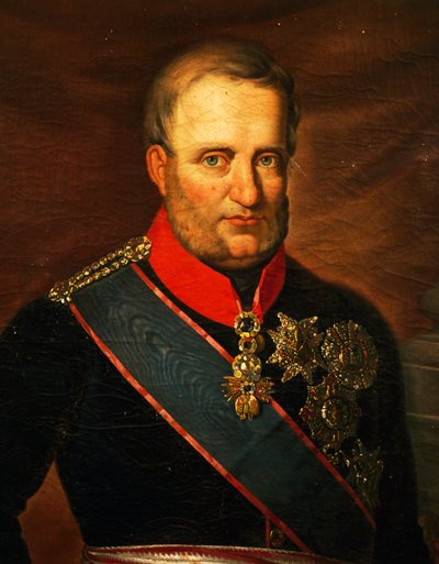 Retrato de Francisco I de las Dos Sicilias de Carlo de Falco
