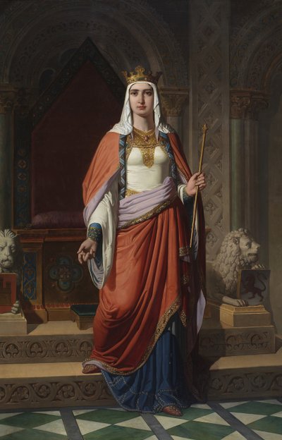 Reina Urraca de León y Castilla, 1857 de Carlos Múgica y Pérez