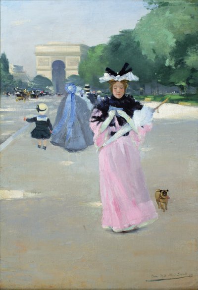 Avenida de Bois de Boulogne de Carlton Alfred Smith