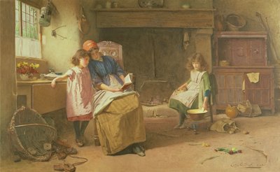 Fairy Tale (acuarela sobre papel) de Carlton Alfred Smith